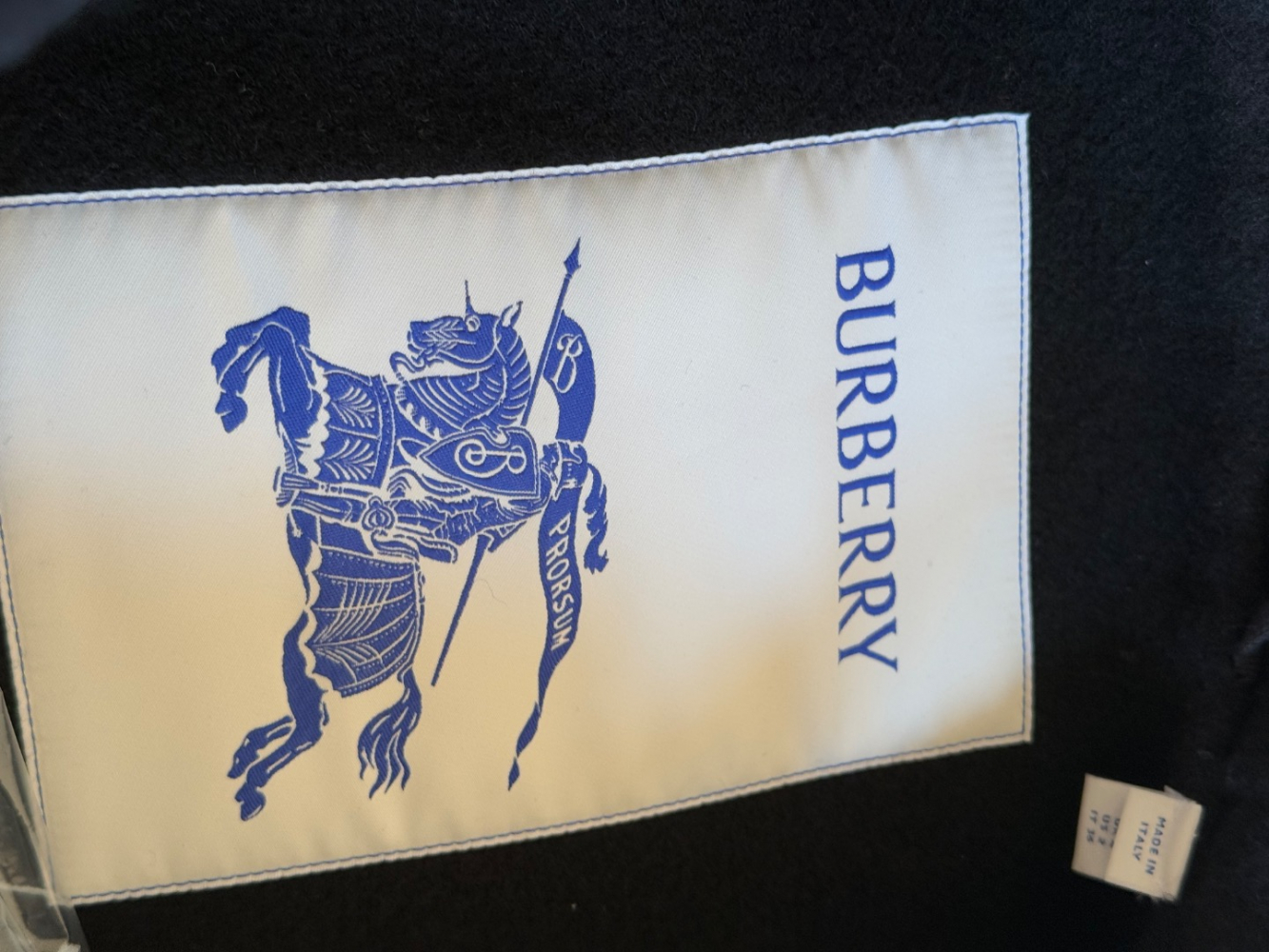 Burberry Prorsum Manteau en laine