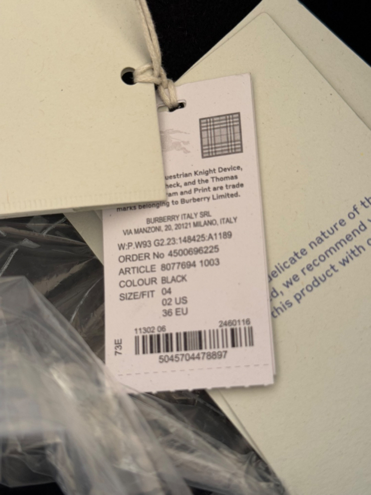 Burberry Prorsum Manteau en laine