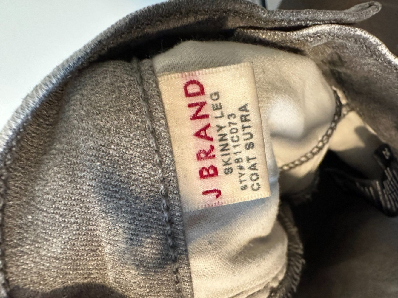 J Brand Skinny Leg / Coat Sutra