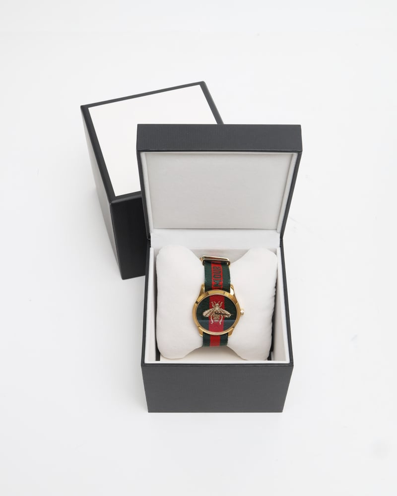 Gucci G-timeless 38mm Ref 126.4 Full Set Watch