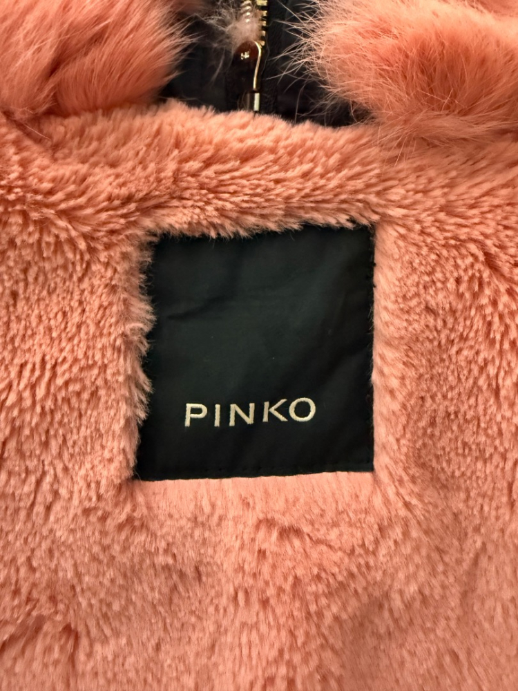 Pinko Rabbit Cape Always Fight For Love Oversized Poncho