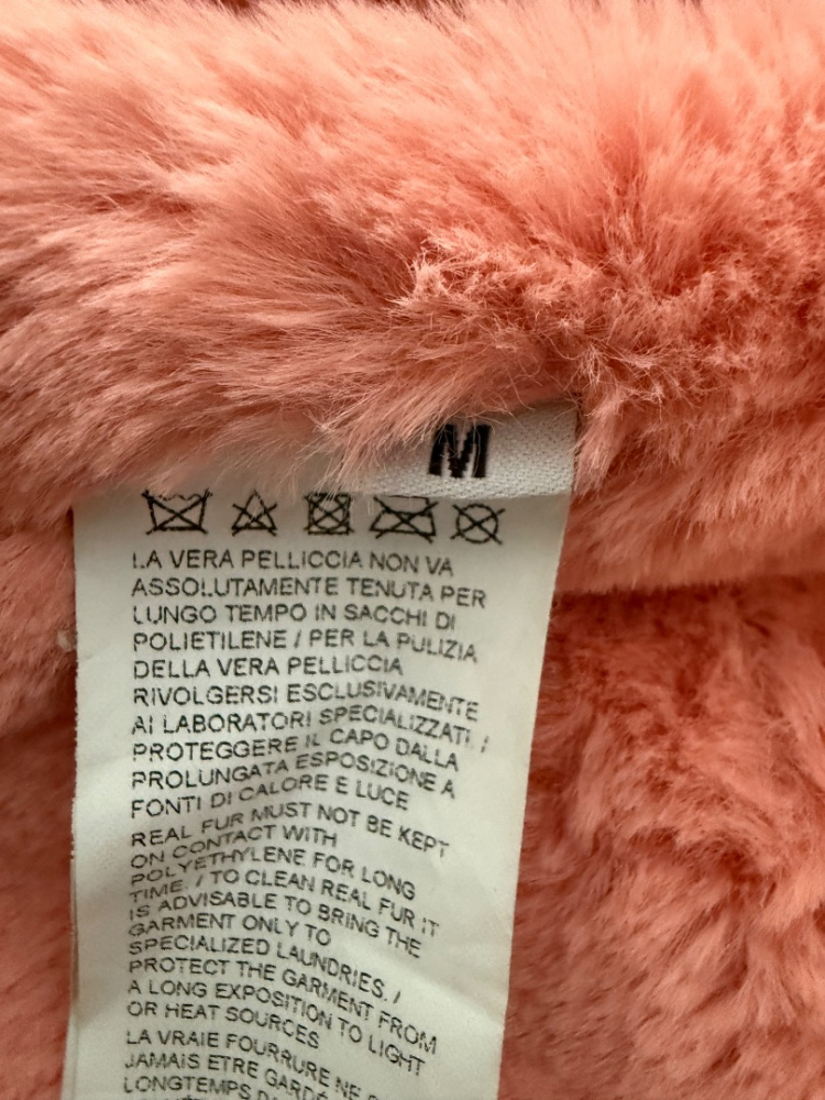 Pinko Rabbit Cape Always Fight For Love Oversized Poncho