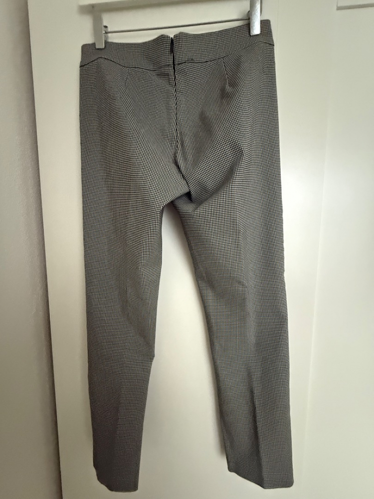 Pinko Schwarz-beige Prince of Wales Stretch-Hose