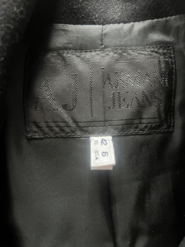 Armani Jeans Mantel aus Wollle, Polyamid, Kaschmir