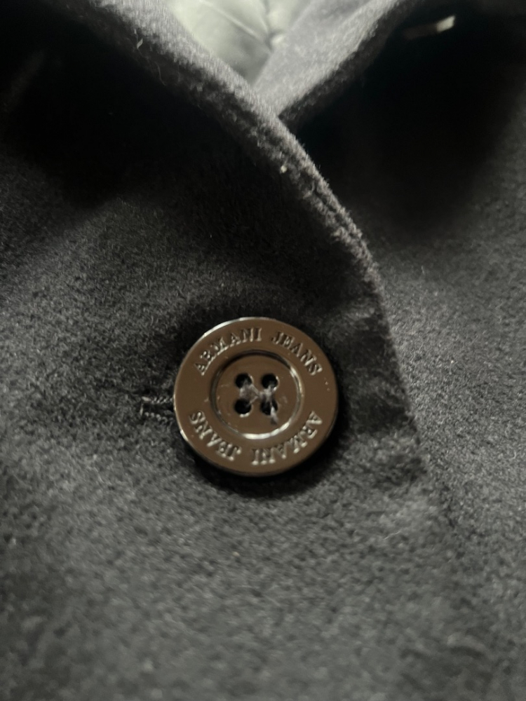 Armani Jeans Mantel aus Wollle, Polyamid, Kaschmir