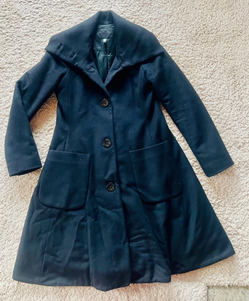 Armani Jeans Mantel aus Wollle, Polyamid, Kaschmir