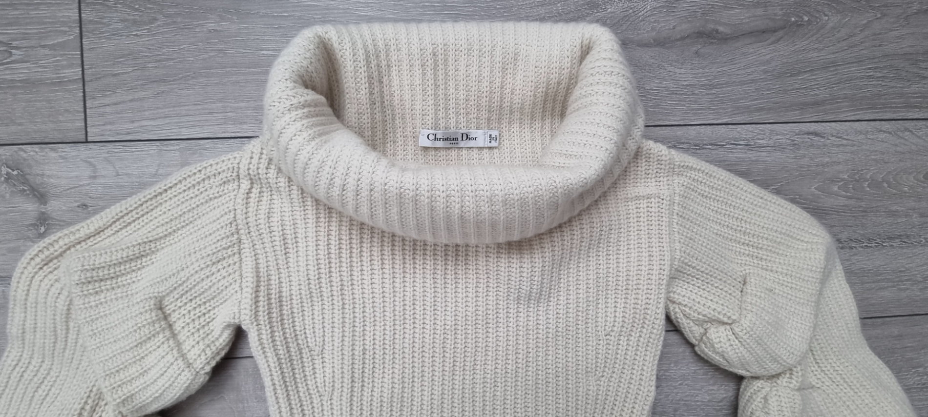 Christian Dior Wolle Pullover