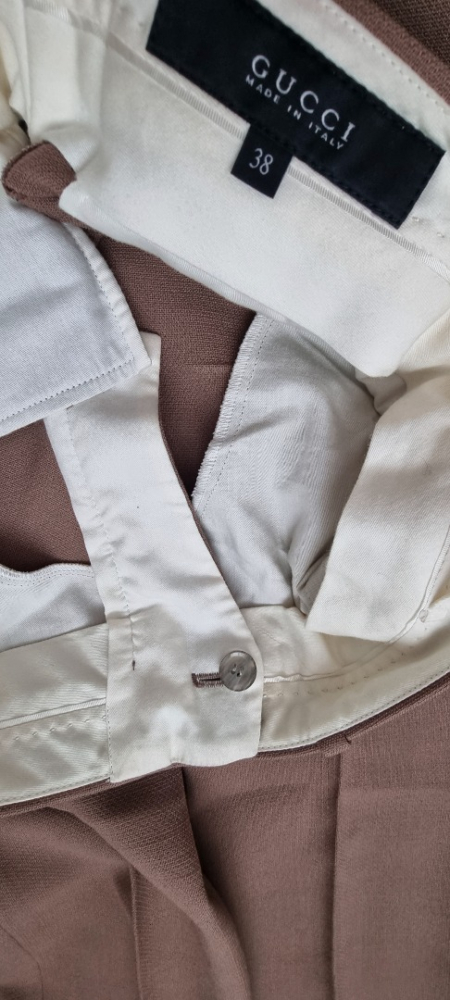 Gucci Damenhose – Slim, Elegant, Grösse 38 IT (Braun)