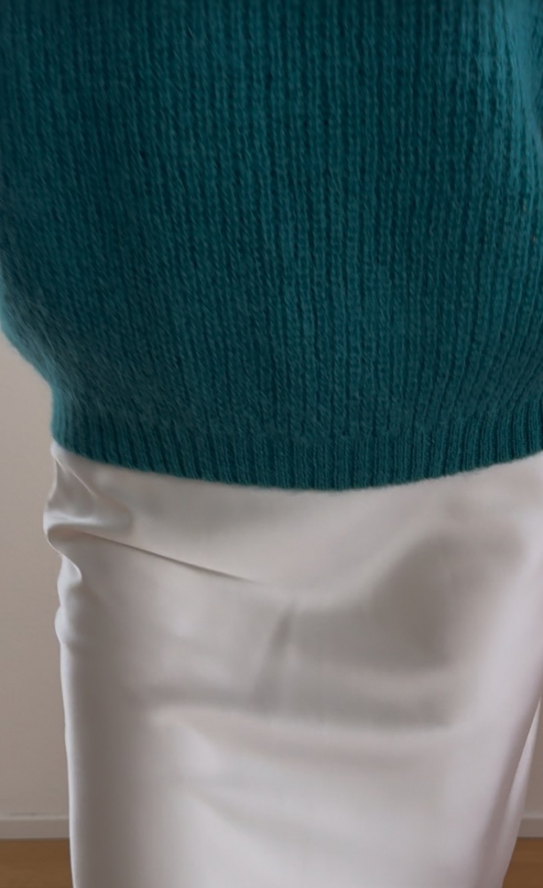 Tara Jarmon Emerald Green Super Fine Mohair | Laine | Wool  Jumper Sweater