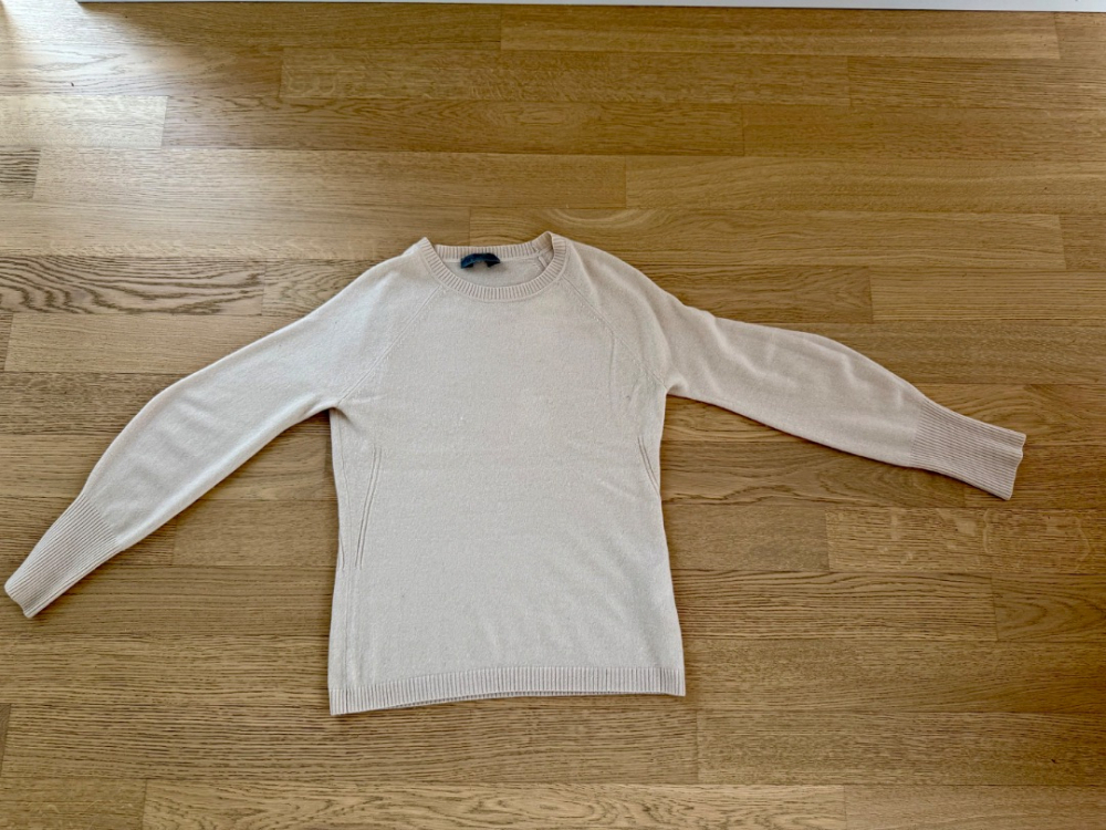 Sportmax Kaschmirpullover mit Rundhalsausschnitt in Hellrosa