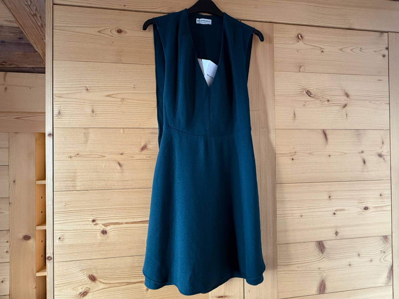 Balenciaga Élégante minirobe drapée