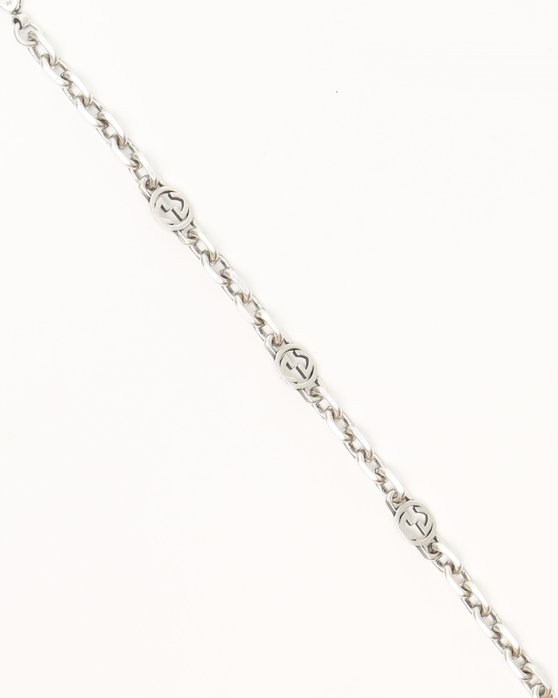 Gucci GG Chain Silver Bracelet