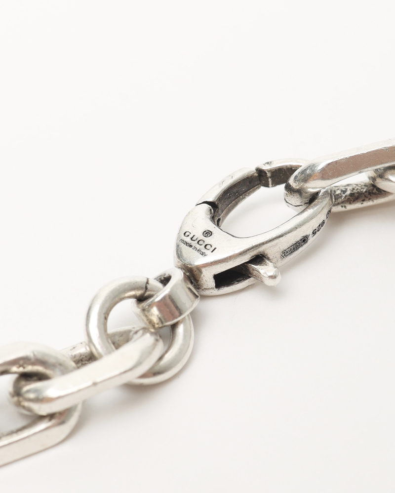 Gucci GG Chain Silver Bracelet