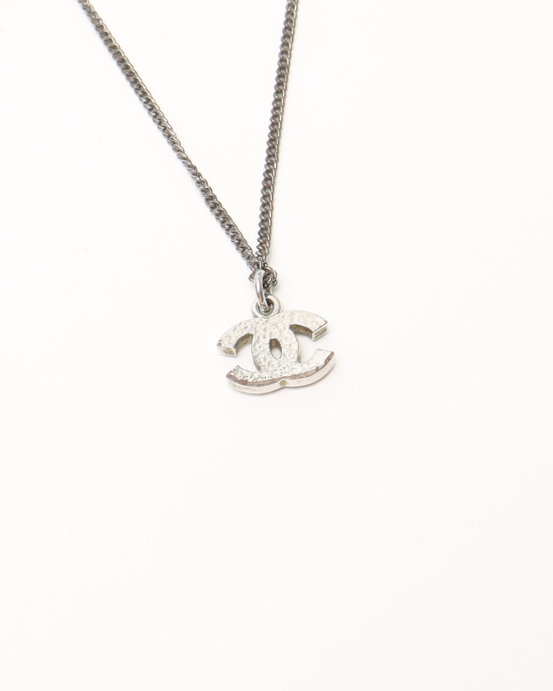 Chanel Coco Mark Rhinestone Necklace