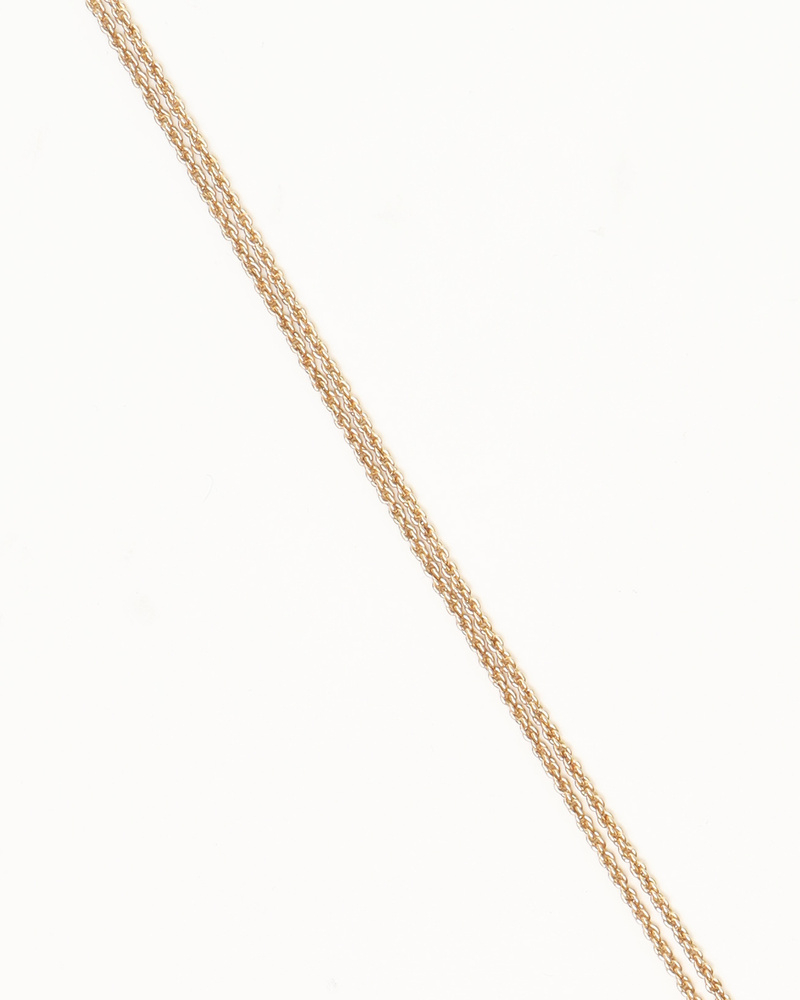 Christian Dior CD Twisted Logo Necklace