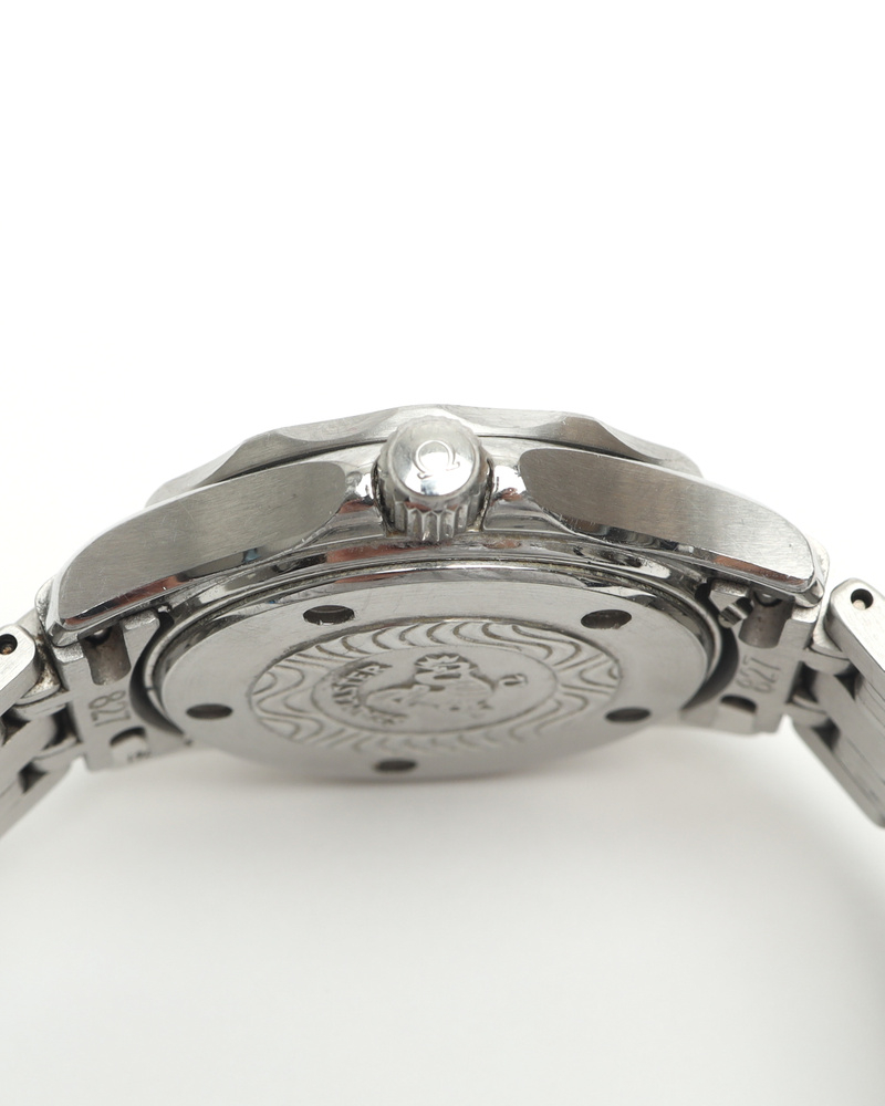 Omega Lady-seamaster 300m 28mm Ref 2085.72 Rare Blue Mother-of-pearl Dial Watch