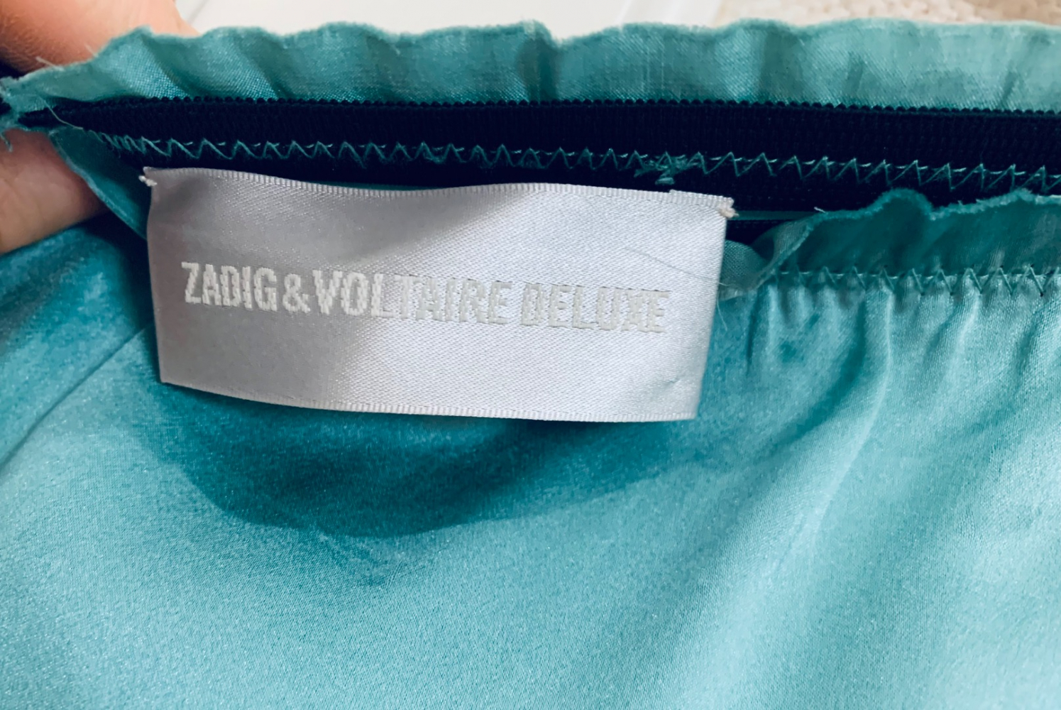 Zadig & Voltaire schicker Rock aus 100% Seide