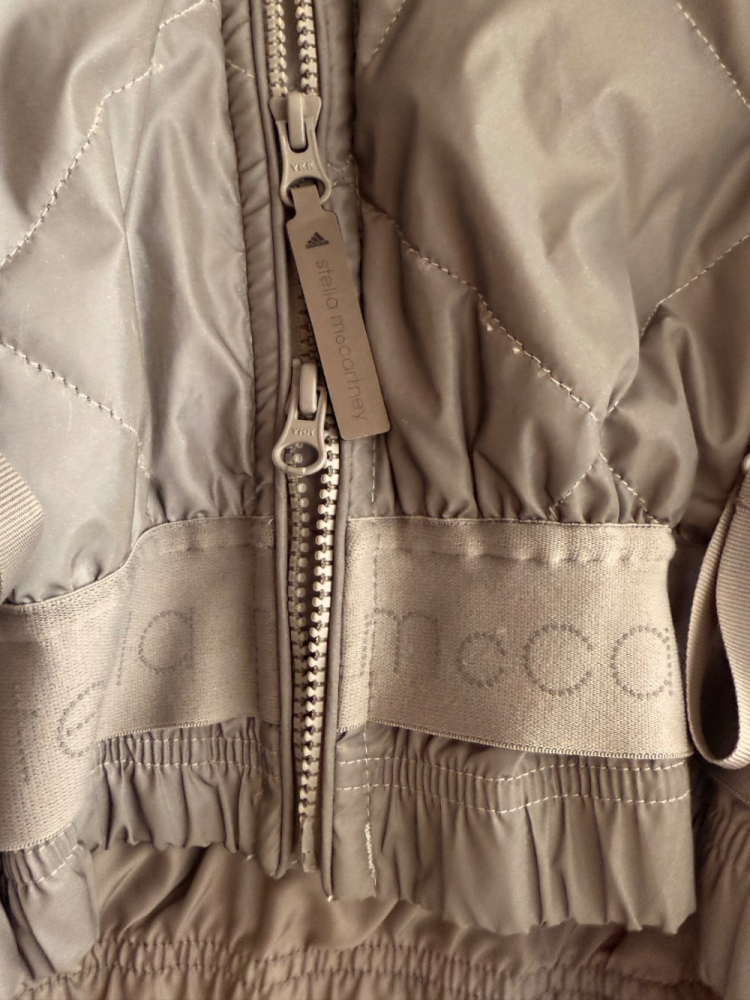 Stella McCartney Adidas by Stella McCartney - Veste de course à pied - Gris fluo