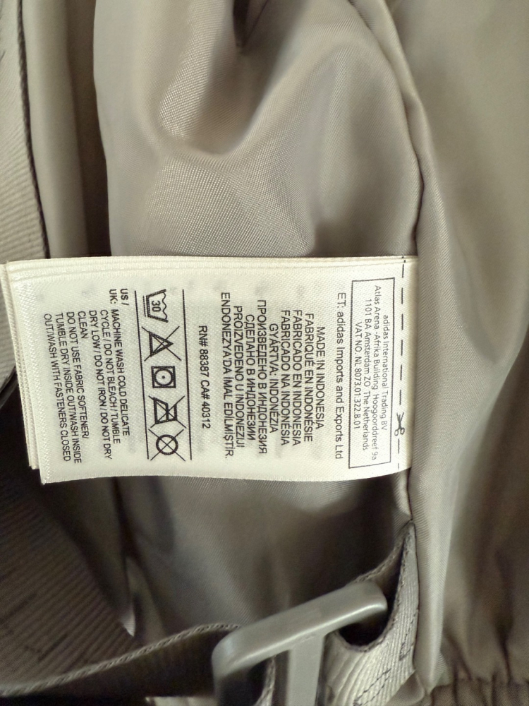 Stella McCartney Adidas by Stella McCartney - Veste de course à pied - Gris fluo