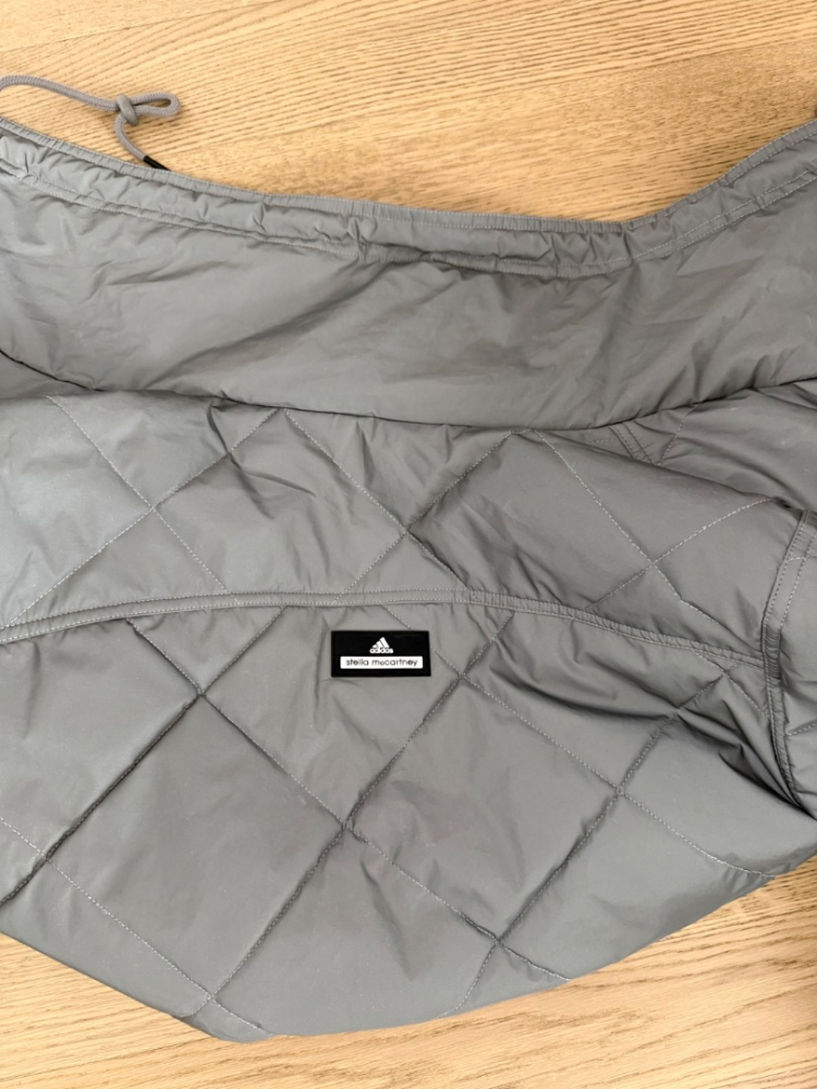 Stella McCartney Adidas by Stella McCartney - Veste de course à pied - Gris fluo