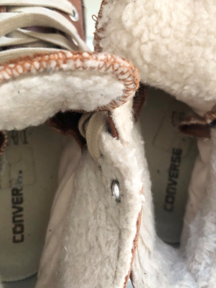 Converse All Star Leder