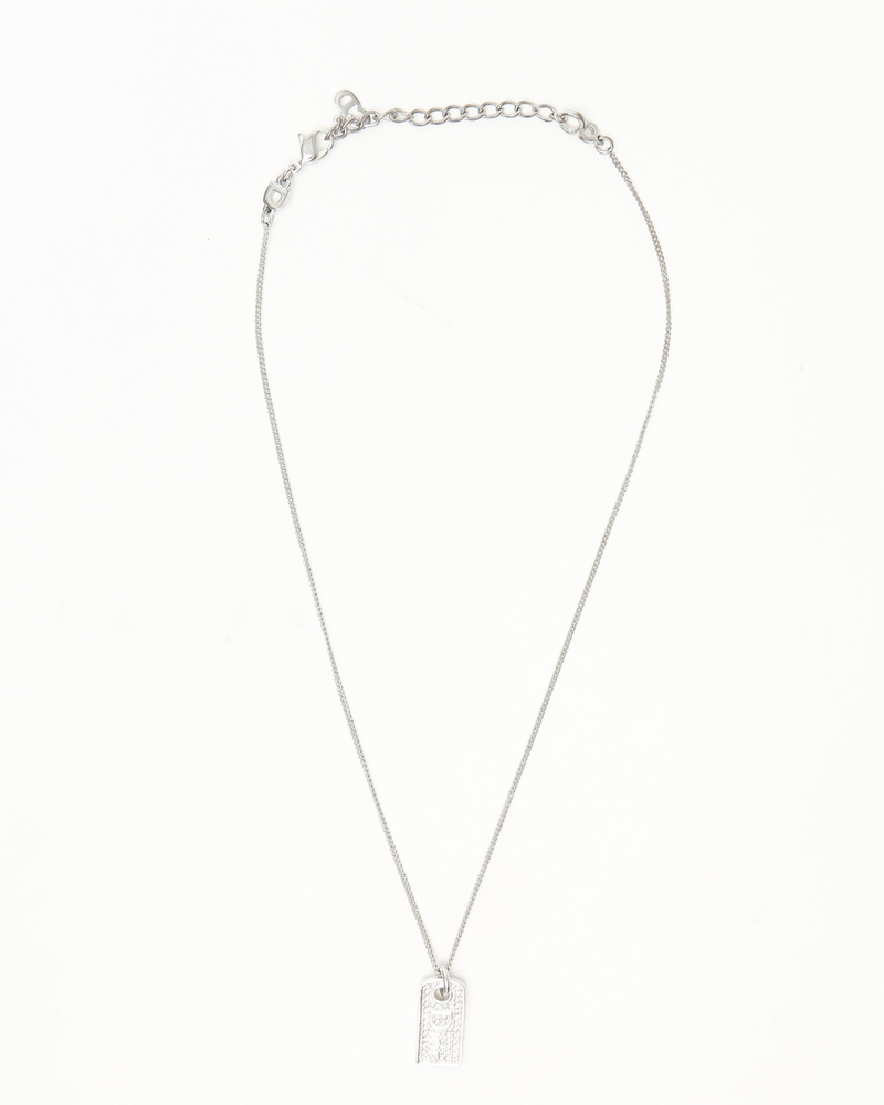 Christian Dior Rhinestone Plate Necklace