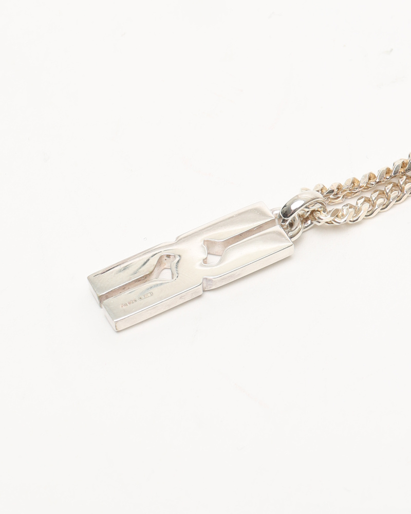 Gucci Infinity Knot Silver Necklace