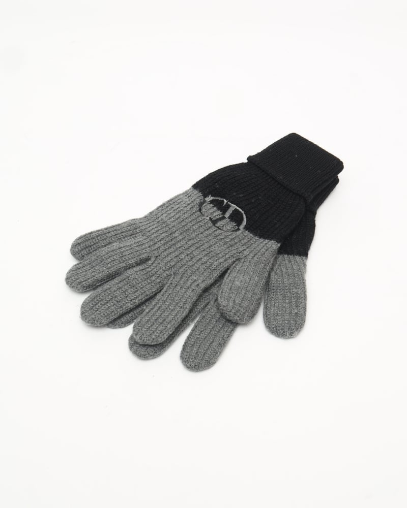 Christian Dior CD Logo Knit Gloves