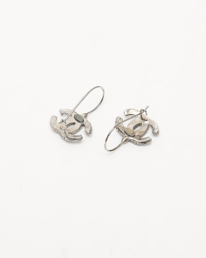 Chanel Coco Mark Hook Earrings