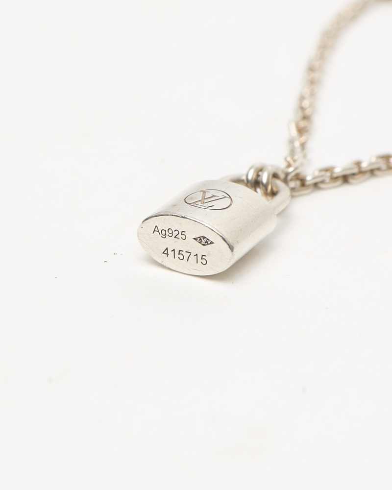 Louis Vuitton Lock It Silver Bracelet