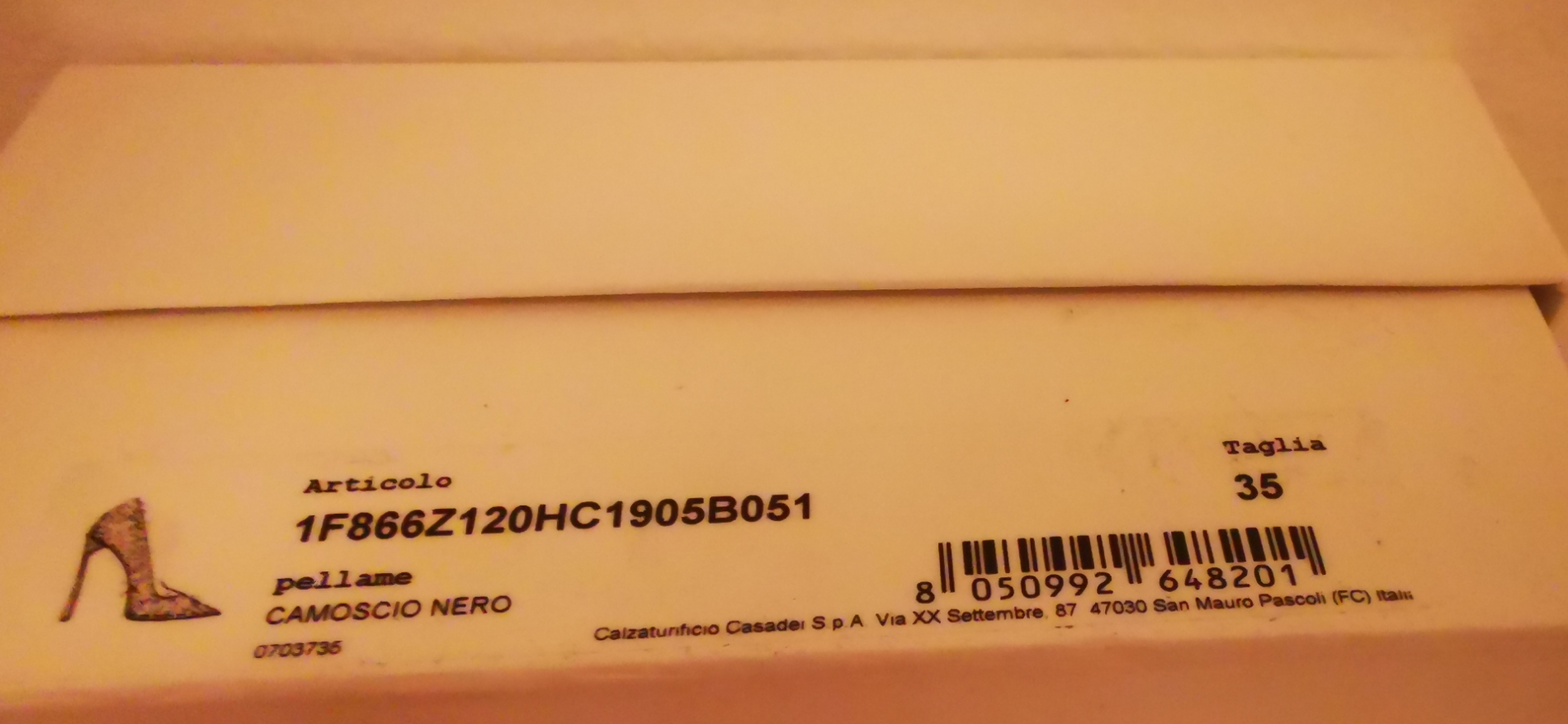 Casadei blade milky way