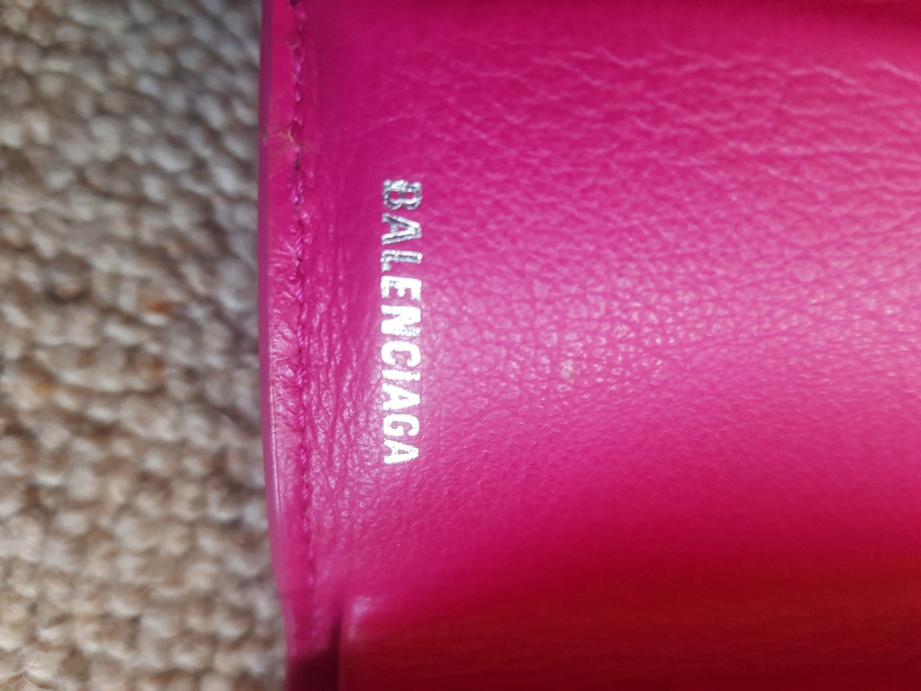 Balenciaga Trifold Mini Wallet