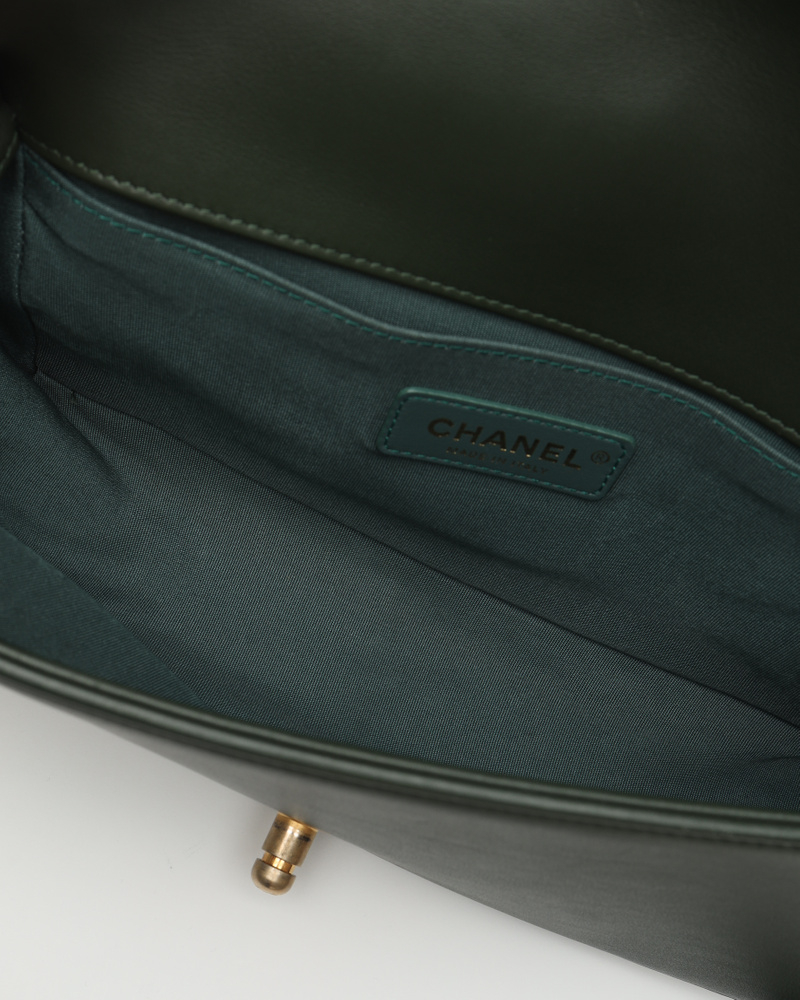 Chanel Medium Chevron Boy Bag