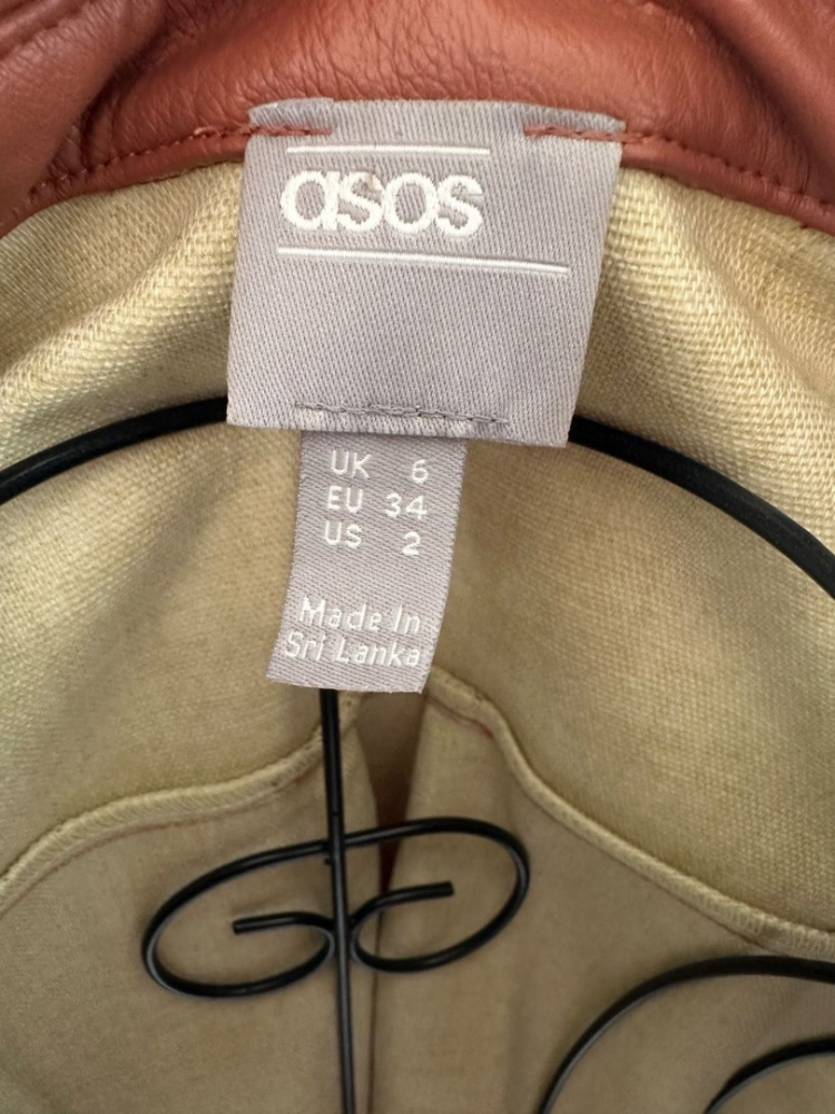 Asos Kunstleder Kleid