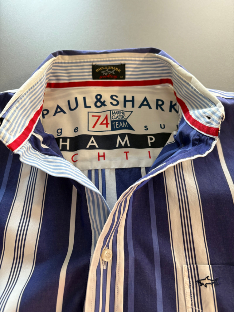 Paul&Shark Hemd Yachting Marine Classic team