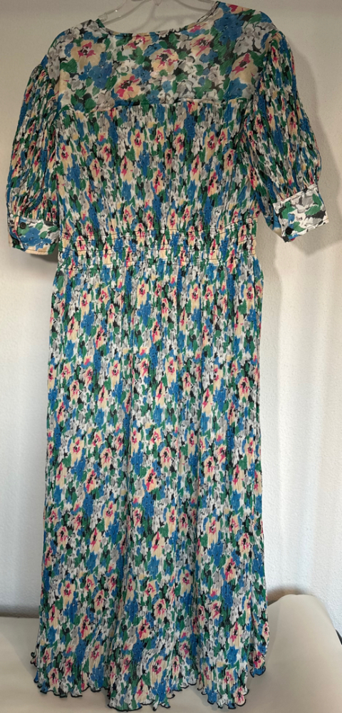 Ganni Bleu azur floral