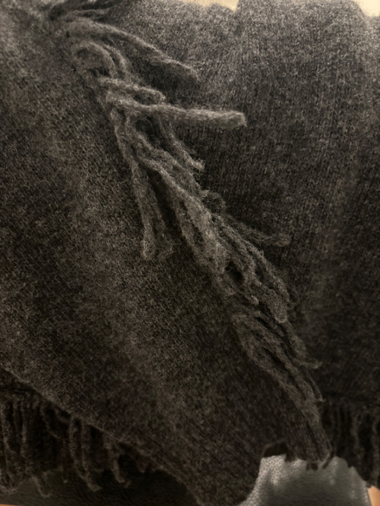 Weekend Max Mara Pull col en laine à franges