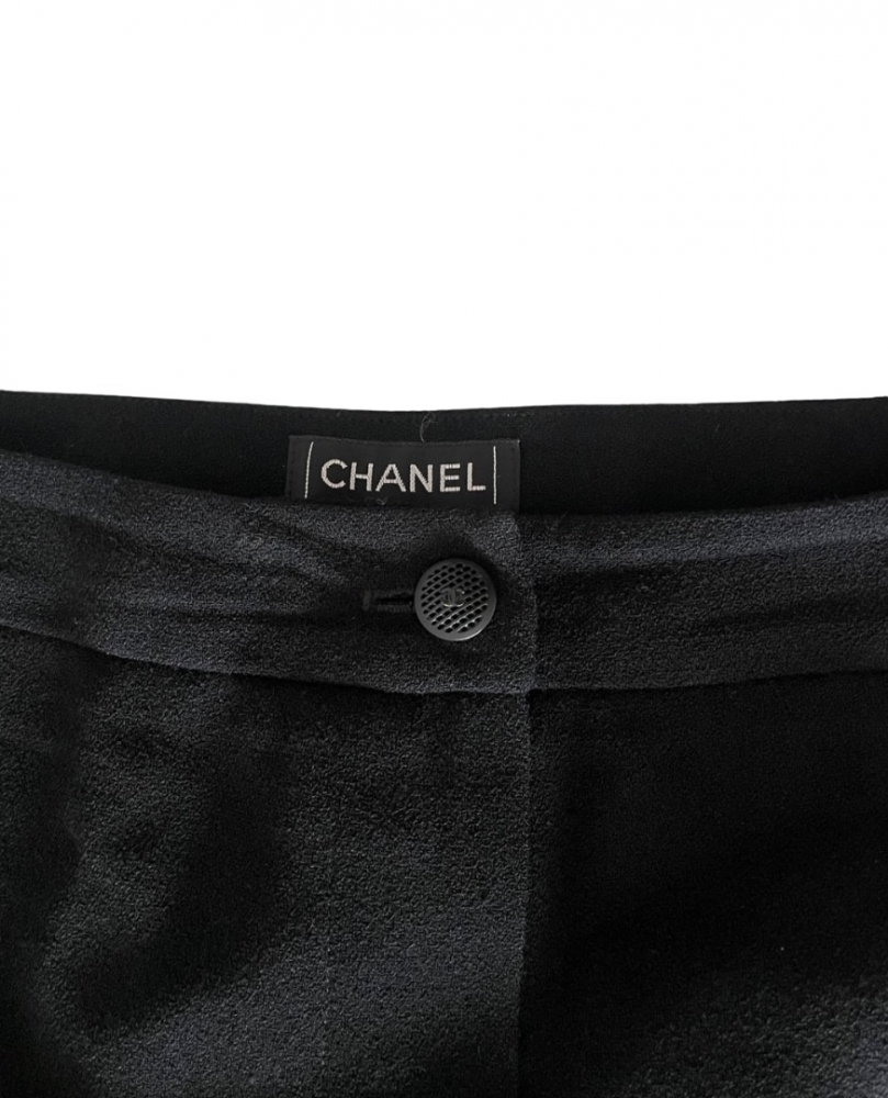 Chanel Pantalon laine et soie