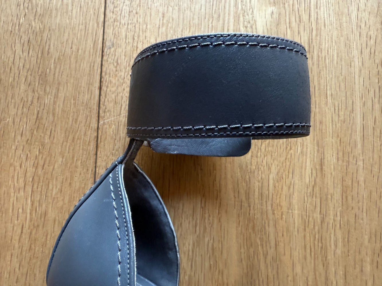 Alexander McQueen Grey lug-sole heels