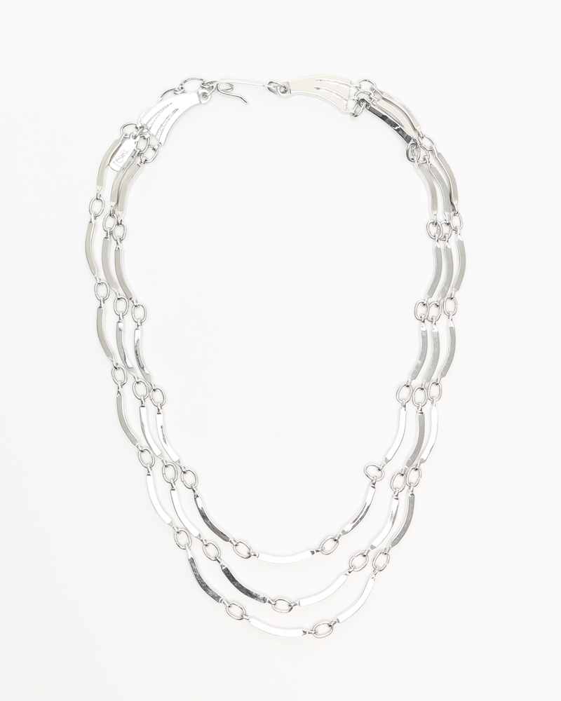 Saint Laurent Silver Necklace