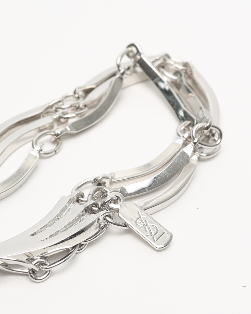 Saint Laurent Silver Necklace