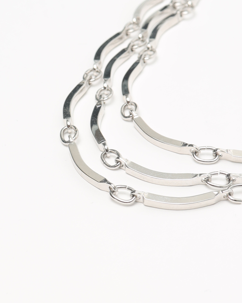 Saint Laurent Silver Necklace