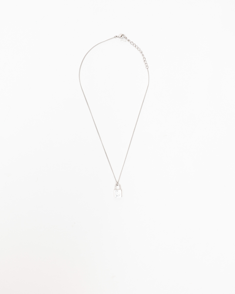 Christian Dior Padlock Necklace