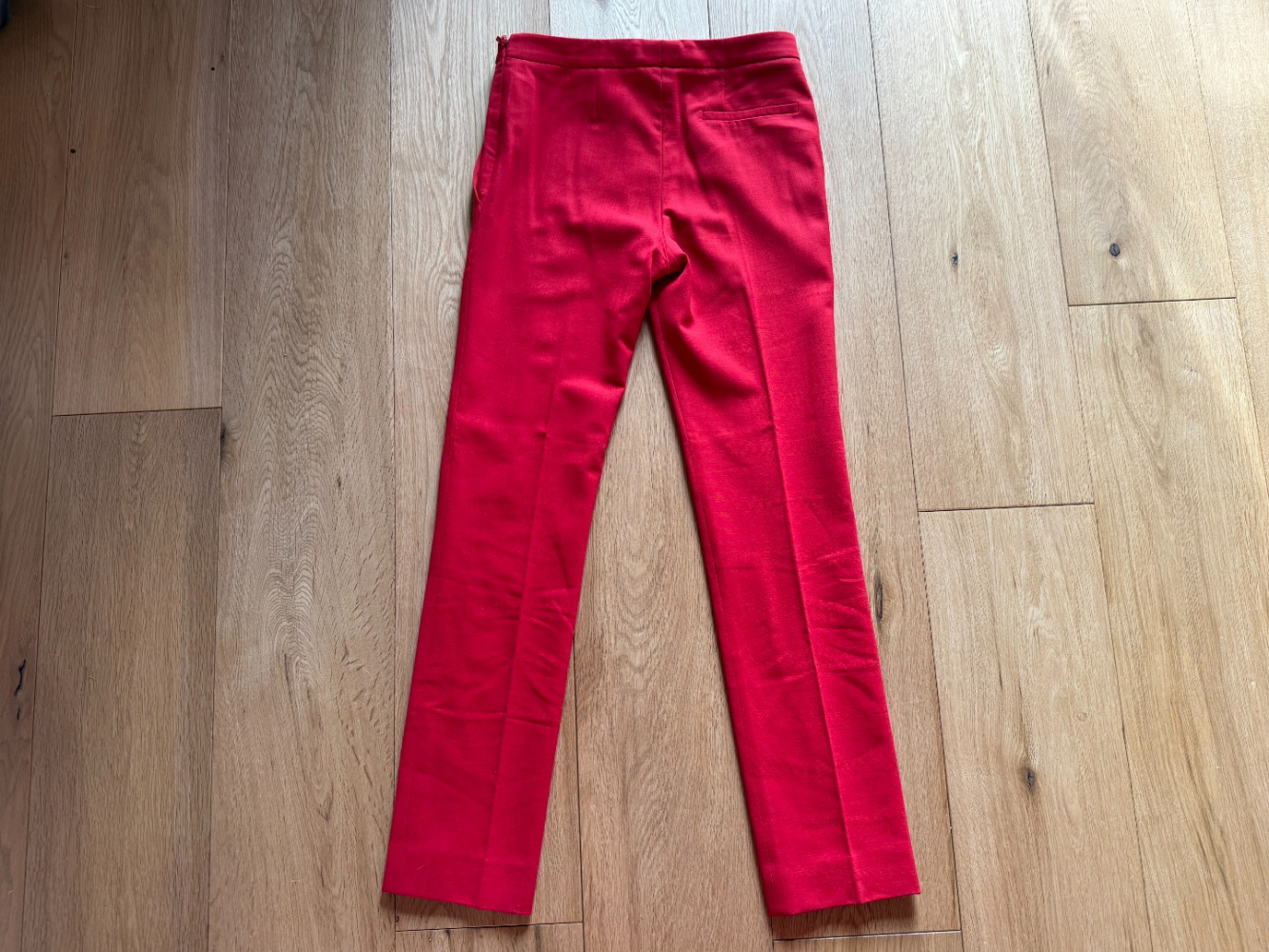 Chloé Pantalon droit rouge