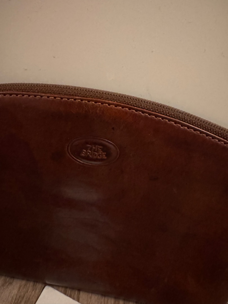 The Bridge Saddle Leather Collection Hand Bag Clutch