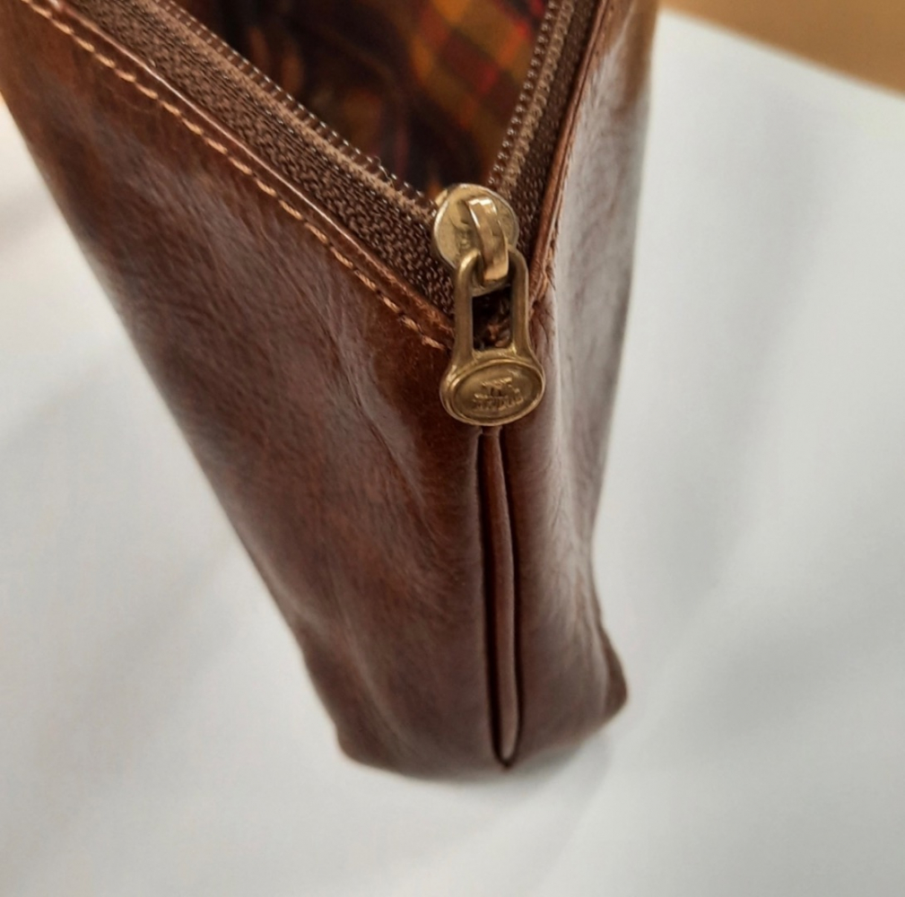 The Bridge Saddle Leather Collection Hand Bag Clutch