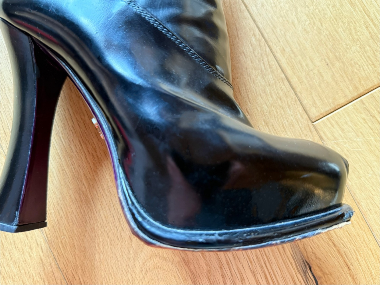 Prada skulpturale Booties