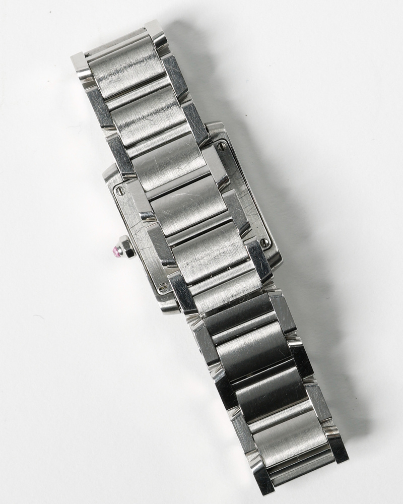 Cartier Tank Francaise 20mm Ref 2384 Mother-of-Pearl Dial Watch