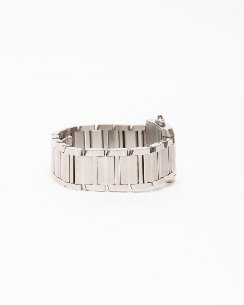 Cartier Tank Francaise 20mm Ref 2384 Mother-of-Pearl Dial Watch