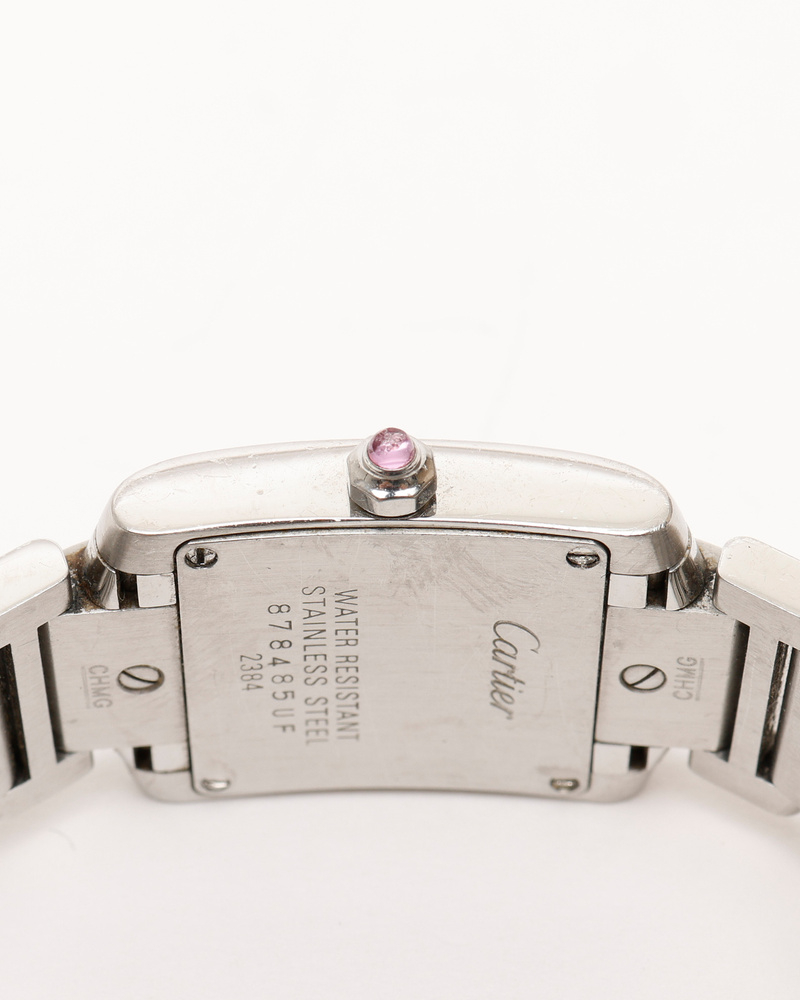 Cartier Tank Francaise 20mm Ref 2384 Mother-of-Pearl Dial Watch